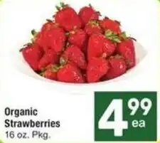 Albertsons Organic Strawberries offer