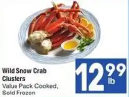 Albertsons Wild snow crab clusters offer