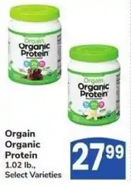 Albertsons Orgain Organic Protein offer