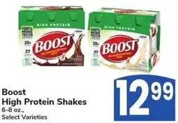 Albertsons Boost High Protein Shakes offer