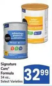 Albertsons Signature Care Formula offer