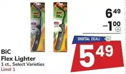 Albertsons BiC Flex Lighter offer
