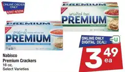 Albertsons Nabisco Premium Crackers offer