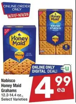 Albertsons Nabisco Honey Maid Grahams offer