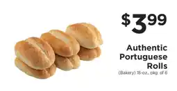 ShopRite Authentic Portuguese Rolls offer