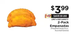ShopRite 2-Pack Empanadas offer