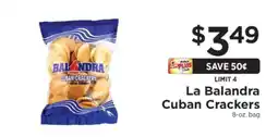 ShopRite La Balandra Cuban Crackers offer