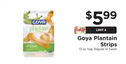 ShopRite Goya Plantain Strips offer