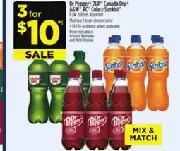 Dollar General Dr Pepper , 7UP , Canada Dry , A & W , RC Cola or Sunkist offer