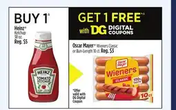 Dollar General Heinz Ketchup offer