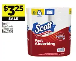 Dollar General Scott Paper Towels offer