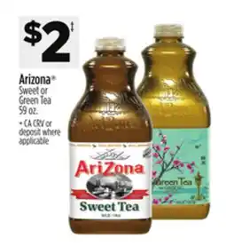 Dollar General Arizona Sweet or Green Tea offer