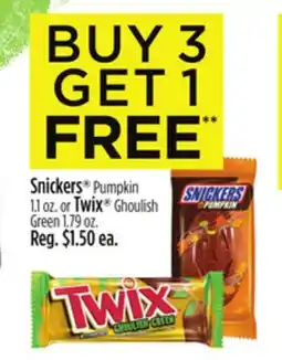 Dollar General Snickers or Twix offer