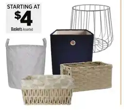 Dollar General Baskets offer