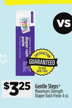 Dollar General Gentle Steps Maximum Strength Diaper Rash Paste offer