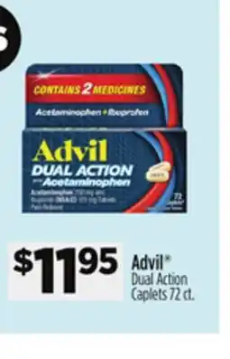 Dollar General Advil Dual Action Caplets offer