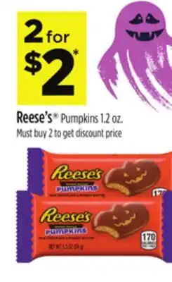 Dollar General Reese's Pumpkins offer
