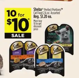 Dollar General Sheba Perfect Portions Cat Food offer
