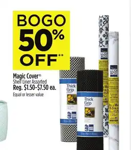 Dollar General Magic Cover Shelf Liner offer