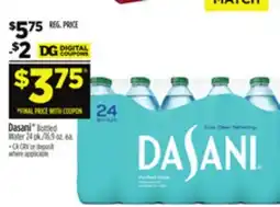 Dollar General Dasani Bottled Water offer