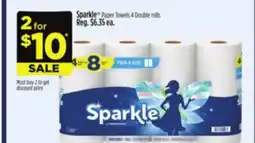 Dollar General Sparkle Paper Towels offer