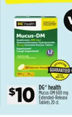 Dollar General DG health offer