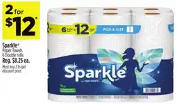 Dollar General Sparkle Paper Towels offer