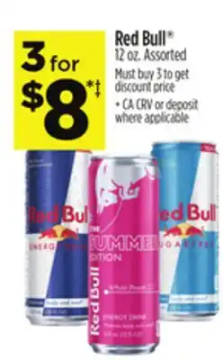 Dollar General Red Bull offer