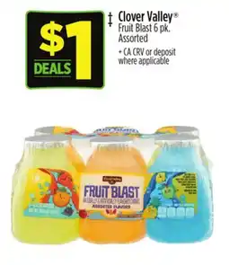 Dollar General Clover Valley Fruit Blast offer