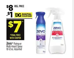 Dollar General Zevo Flying or Multi-Insect Spray offer