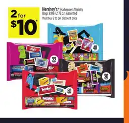Dollar General Hershey's Halloween Variety Bags offer