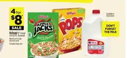 Dollar General Kellogg's Cereal offer