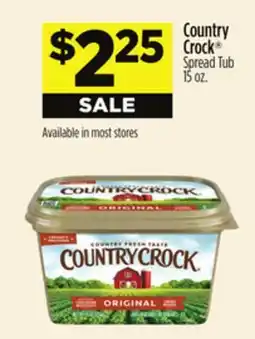 Dollar General Country Crock Spread Tub offer