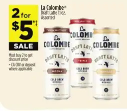 Dollar General La Colombe Draft Latte offer