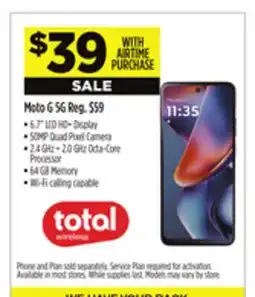Dollar General Moto G 5G offer
