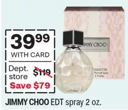 CVS JIMMY CHOO EDT spray 2 oz offer