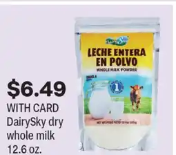CVS DairySky dry whole milk offer