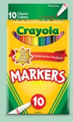 Target Crayola 10-ct. fine offer