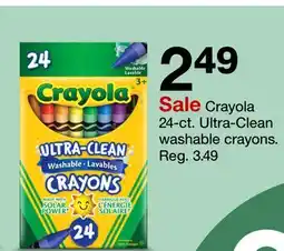 Target Crayola 24-ct. Ultra-Clean washable crayons offer