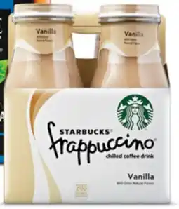 Target Starbucks 4-pk. Frappuccino offer