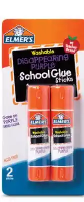Target 2-ct. purple glue sticks offer