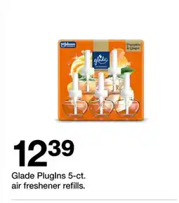 Target Glade PlugIns 5-ct. air freshener refills offer