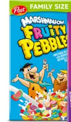 Target Post Family Size Cereal offer
