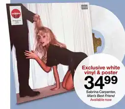 Target Sabrina Carpenter, Man's Best Friend offer