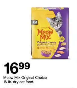Target Meow Mix Original Choice offer