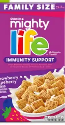 Target Quaker family size cereal offer