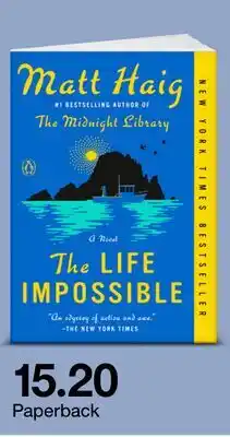 Target The LIFE IMPOSSIBLE by Matt Haig offer