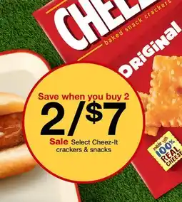 Target Select Cheez-It crackers & snacks offer