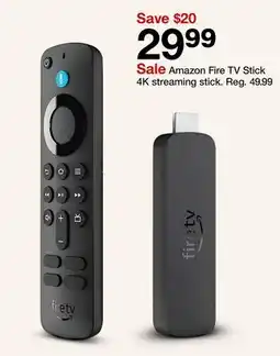 Target Amazon Fire TV Stick 4K streaming stick offer