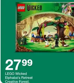 Target LEGO Wicked Elphaba's Retreat Creative Forest offer